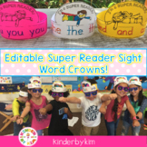 Kinderbykim's Super Reader Sight Word Crowns
