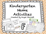 Kindergarten Name Activities (Common Core Foundational Skills)