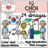 KJ Choi Golf Clipart by Clipart That Cares