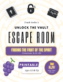 KJV Bible Study Escape Room Game | The Fruit of the Holy S