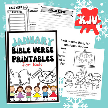 Preview of KJV Bible Verse Printables about Who You Are