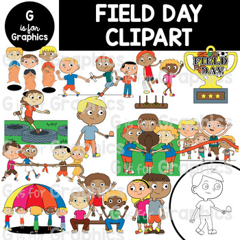 Preview of Field Day Clipart