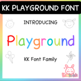KK Playground Font - KK Font Family TTF & OTF