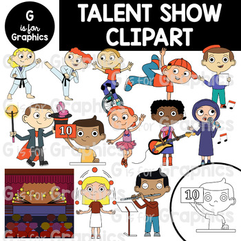 Preview of Talent Show Clipart