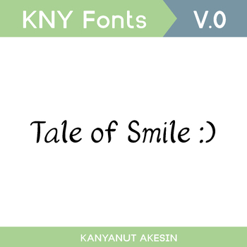 Preview of KNY Fonts V.0