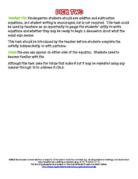 koa3 pick two decomposing numbers from 6 10 by sloane chinners