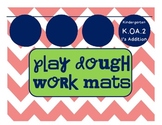 K.OA.2 Playdough Ten Frame Mats