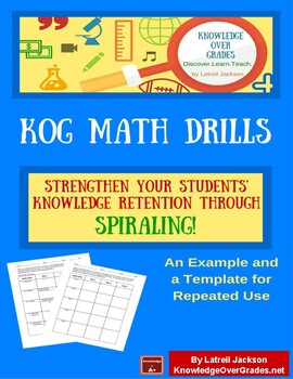 Preview of KOG Math Drills