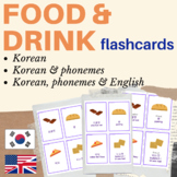 KOREAN FLASH CARDS FOOD | Food KOREAN Flashcards Food and Drinks