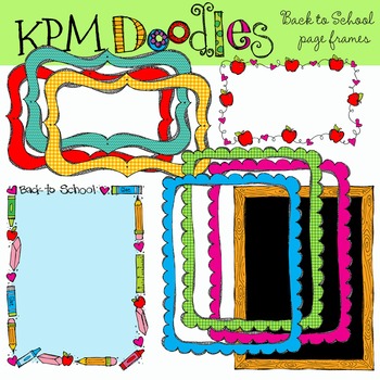 back to school border paper