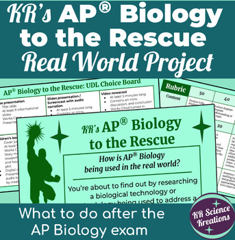 Preview of KR's Real World Biology: What to do after the AP® Biology Exam