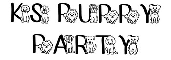 Preview of KS Puppy Party Font - Personal Use