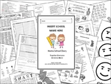 KS2 Reading Journal and Home School Diary
