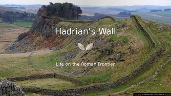 Preview of KS2 Romans: Hadrian's Wall Lesson - Fact Files, Video, & Creative Writing!