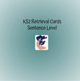 Flashcards, Sentences, KS2