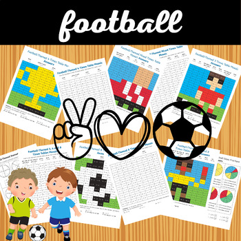 Preview of KS2 The World Cup Football-Themed Maths Activity Pack