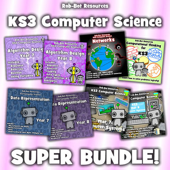 ks3 computer science super bundle by robbot resources tpt