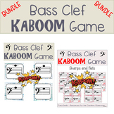 Kaboom BUNDLE-Bass Clef Notes and Bass Clef Sharps and Flats