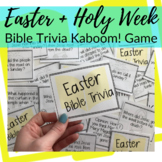 Kaboom! Bible Trivia Game for Easter + Holy Week