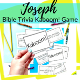 Kaboom! Bible Trivia Game for the Story of Joseph + Coat o