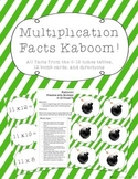 Kaboom! - Multiplication Facts - Tables 0-12