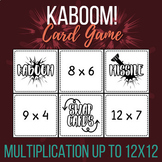 Kaboom! Math Game | Multiplication Table 12x12