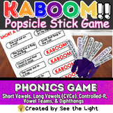 Kaboom Phonics Game SOR aligned for Kindergarten , First a