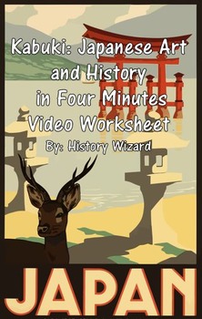 Preview of Kabuki: Japanese Art and History in Four Minutes Video Worksheet