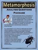 Kafka's Metamorphosis Analysis Question Package