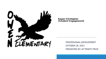 Preview of Kagan Presentation PD for staff