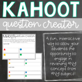 Kahoot Question Creator for Students