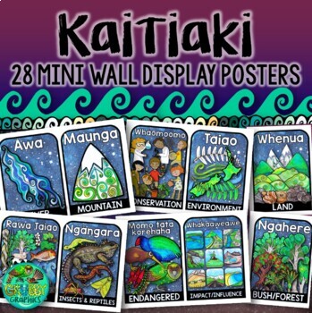 Preview of Kaitiaki and Conservation Mini Posters