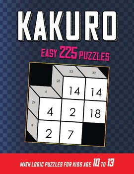 Preview of Kakuro Cross Sums Puzzle Math Logic Game to Exercise the Brain