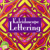 Kaleidoscope Lettering Symmetry Project - Designs with Nam