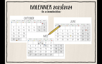 Preview of Kalenner 2023/2024 - fir ze beaarbechten