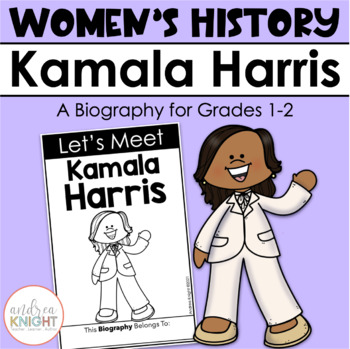 Preview of Kamala Harris Biography - Women's History Month - Nonfiction Text for Grades 1-2