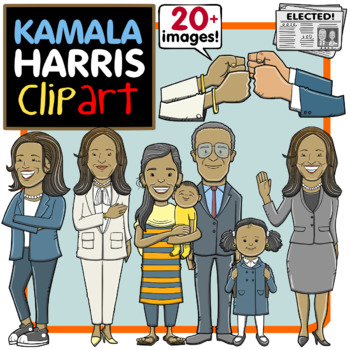 Preview of Kamala Harris Clip Art