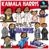 Kamala Harris Clip Art Set {Educlips Clipart}