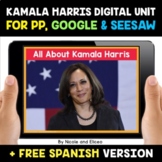 Kamala Harris Digital Activities for Google and Seesaw + F