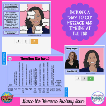 Kamala Harris | Digital Reveal | Boom Learning℠ Passage and Questions