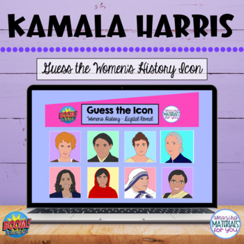 Preview of Kamala Harris | Digital Reveal | Boom Learning℠ Passage and Questions