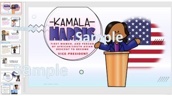 Preview of Kamala Harris Freebie in lieu of Black History and Women's History