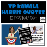 Kamala Harris Posters with Motivational Quotes