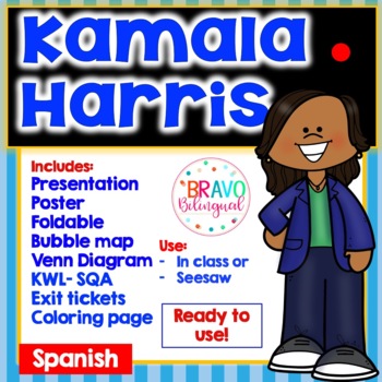 Preview of Kamala Harris- Spanish