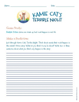 Preview of Kamie Cat Lesson Plans - English - Humane Education