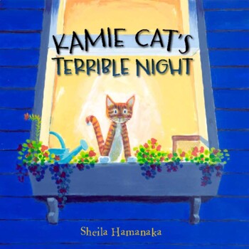 Preview of Kamie Cat's Terrible Night Book - English - Humane Education