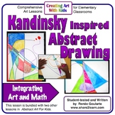 Art Lesson Kandinsky Inspired Abstract Art Geometry Integrated