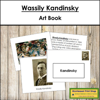 Preview of Wassily Kandinsky Art Book - Famous Artist