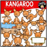 Kangaroo Clip Art Set {Educlips Clipart}