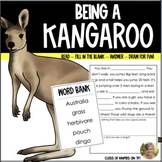 Kangaroo Australia Informational Text Science for Kinderga